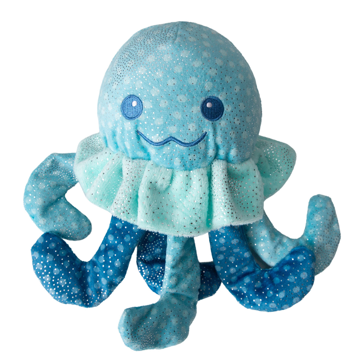 SnugArooz Jelly the Fish Plush Dog Toy 8"