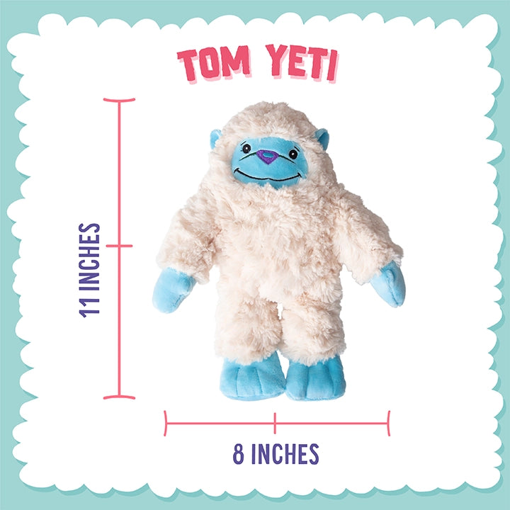 SnugArooz Tom Yeti Plush Dog Toy 11"