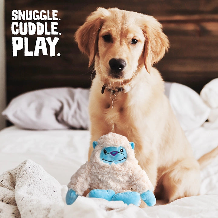 SnugArooz Tom Yeti Plush Dog Toy 11"