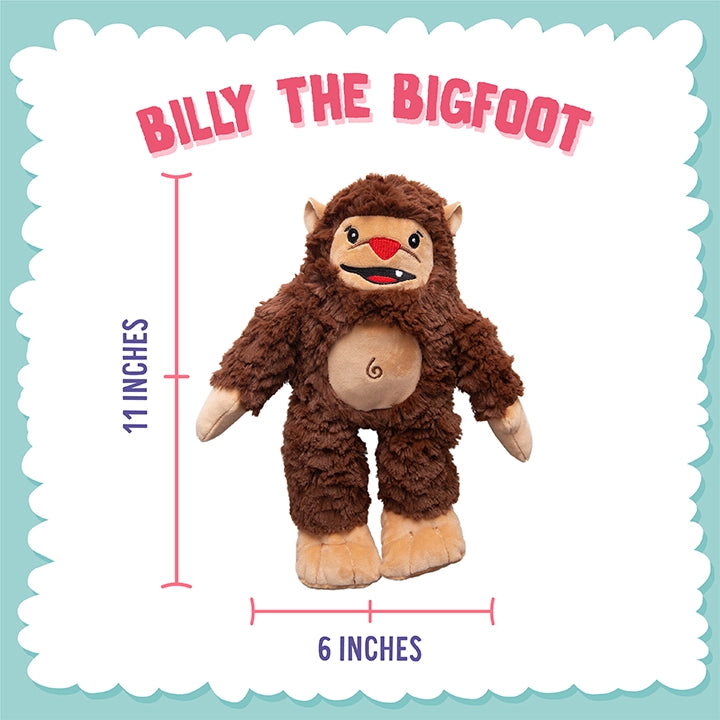 SnugArooz Billy the Big Foot Plush Dog Toy 11"
