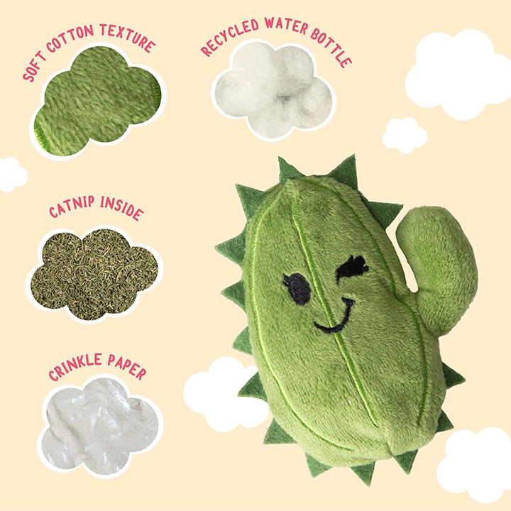 SnugArooz Kitty Chloe Plush Dog Toy 3.5"