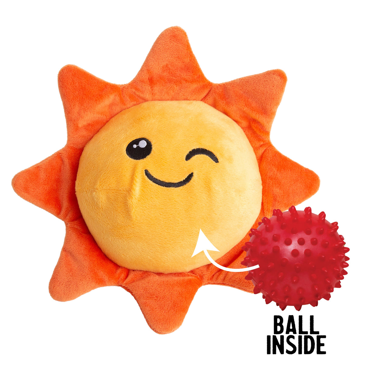 SnugArooz Sweet Sunshine Plush Dog Toy 5"
