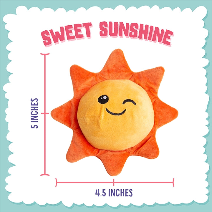 SnugArooz Sweet Sunshine Plush Dog Toy 5"