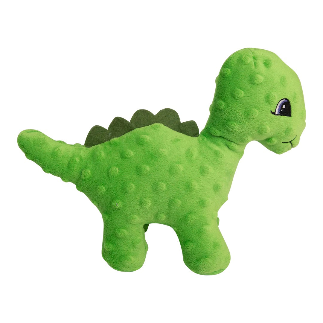 SnugArooz Brianna the Bronto Plush Dog Toy 8"