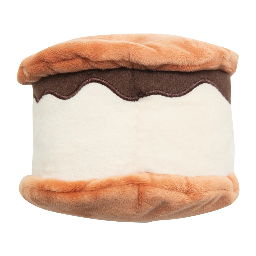 SnugArooz Summer the Smore Plush Dog Toy 6"