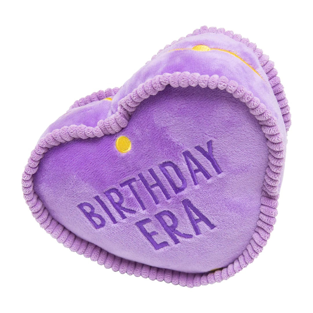 SnugArooz Birthday Era Plush Dog Toy 6.5"