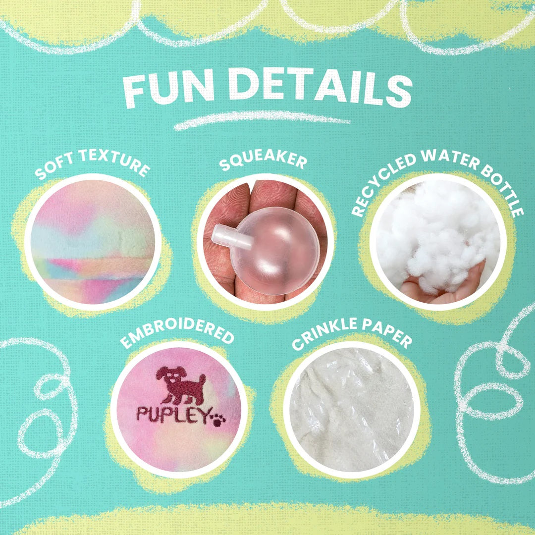 SnugArooz Pupley Plush Dog Toy 8.5"