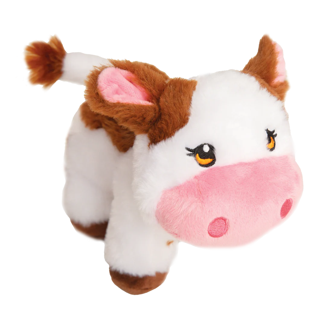 SnugArooz Caitlin the Cow Plush Dog Toy