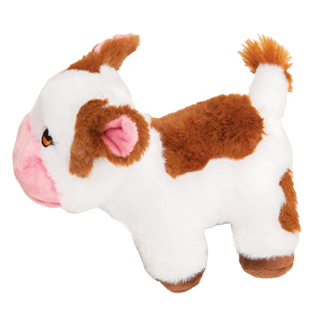 SnugArooz Caitlin the Cow Plush Dog Toy