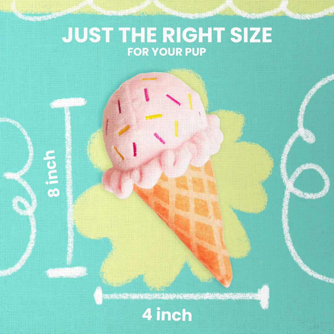 SnugArooz G's Gelato (pink) Plush Dog Toy