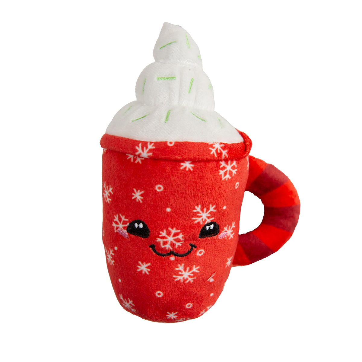 SnugArooz Holiday Latte Plush Dog Toy