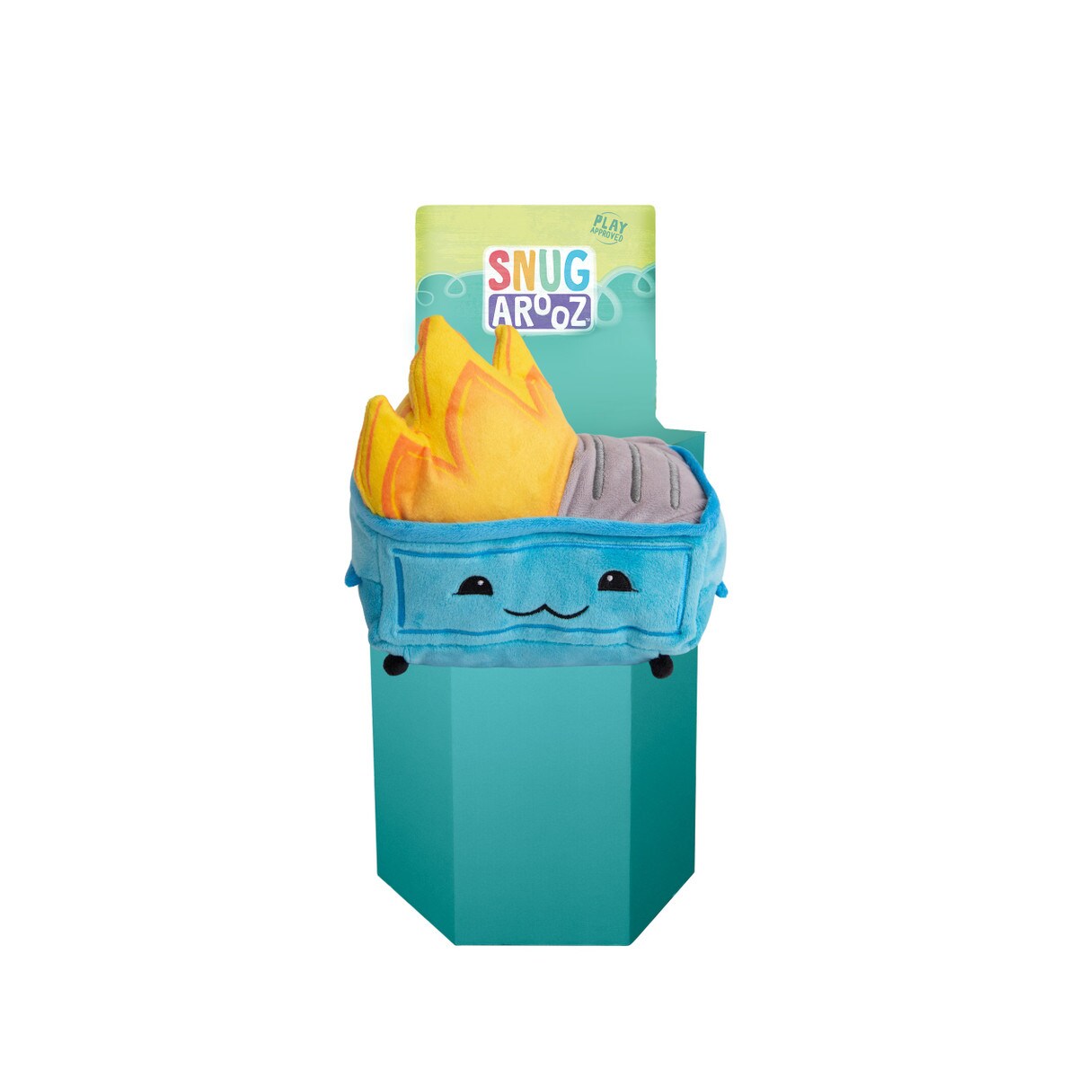 SnugArooz Big Dumpster Fire 24ct Dump Bin