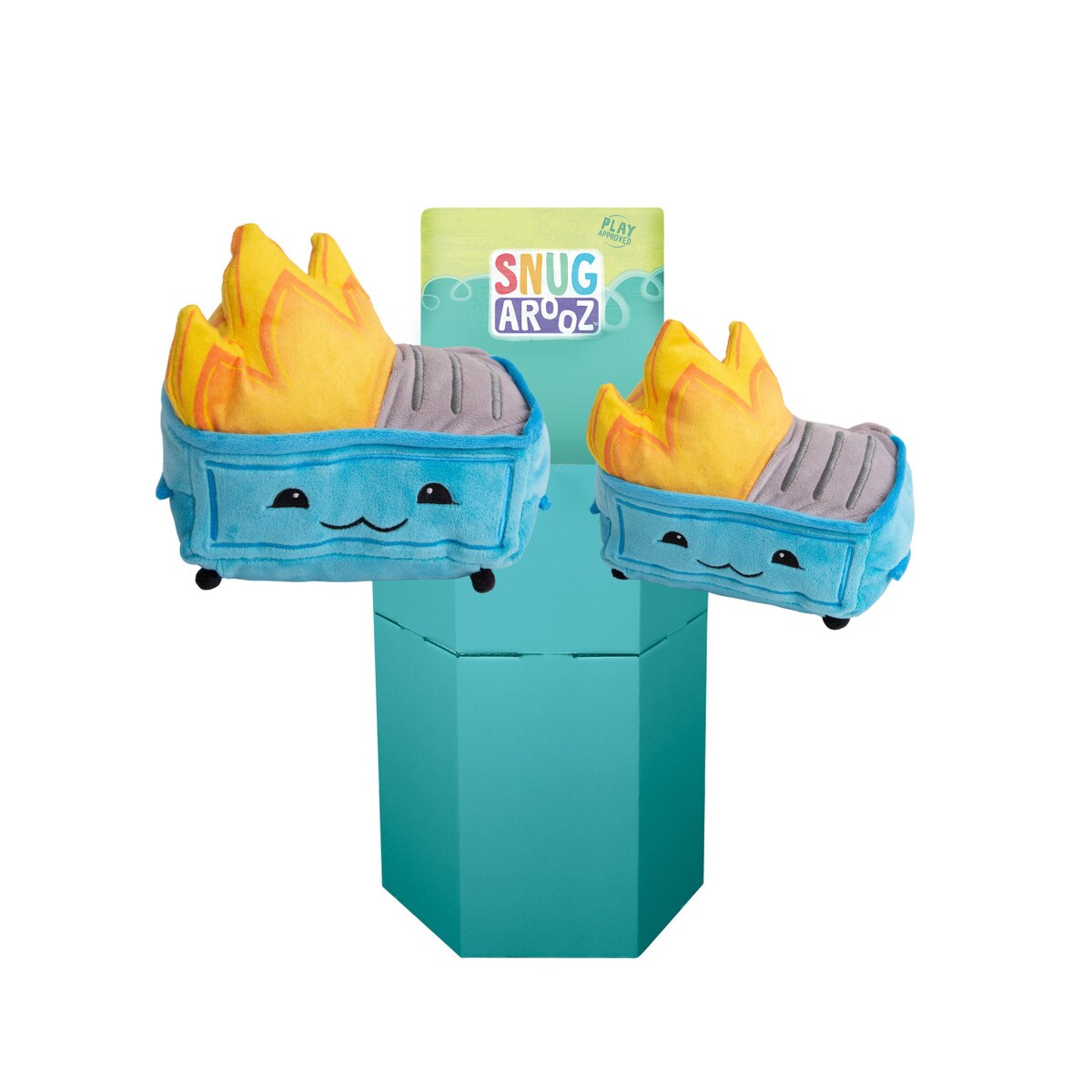 SnugArooz Dumpster Fires 32pc Dump Bin