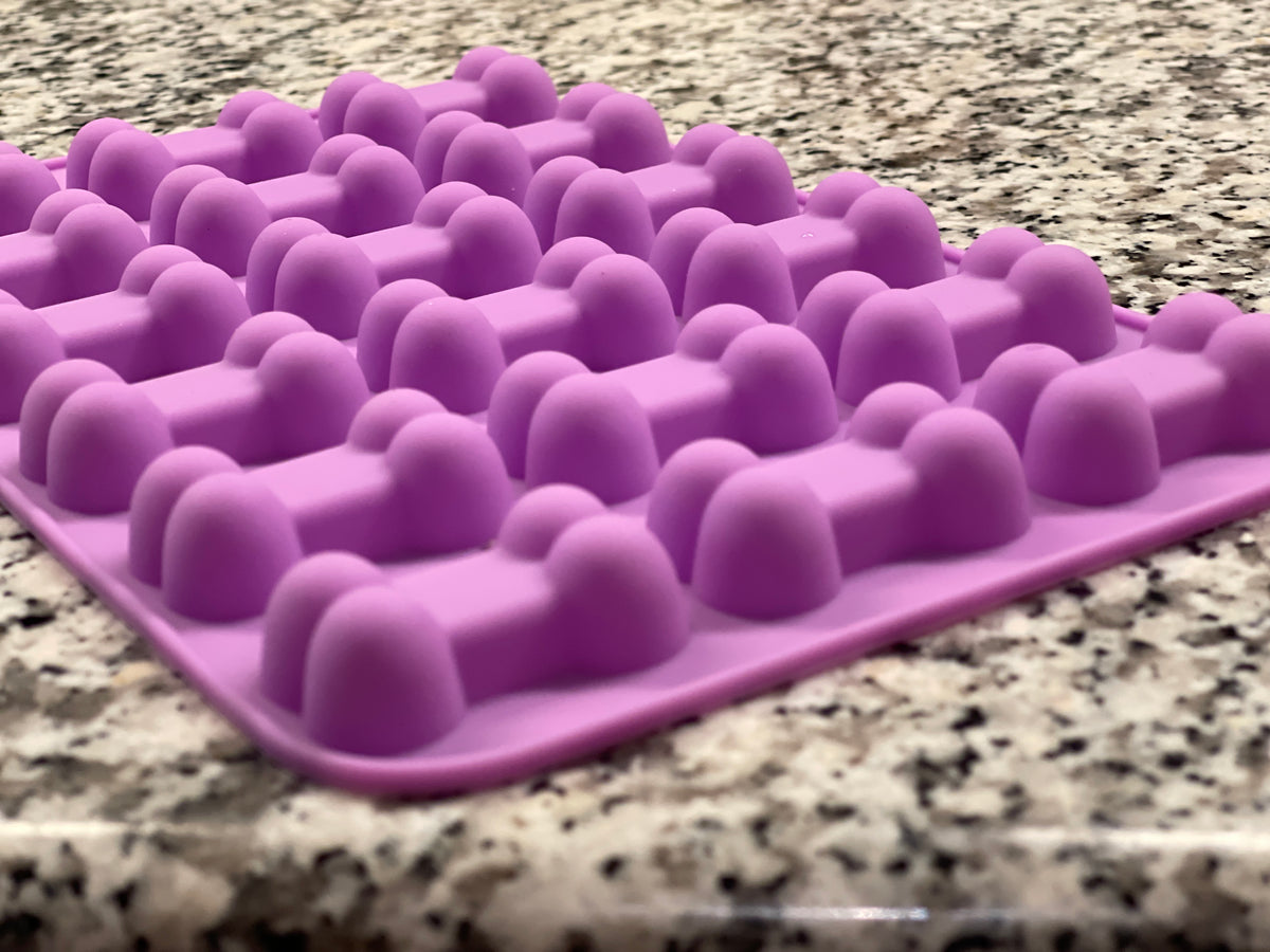 Dogtastic Jelly Shots Silicone Mold Bone Shape 9"