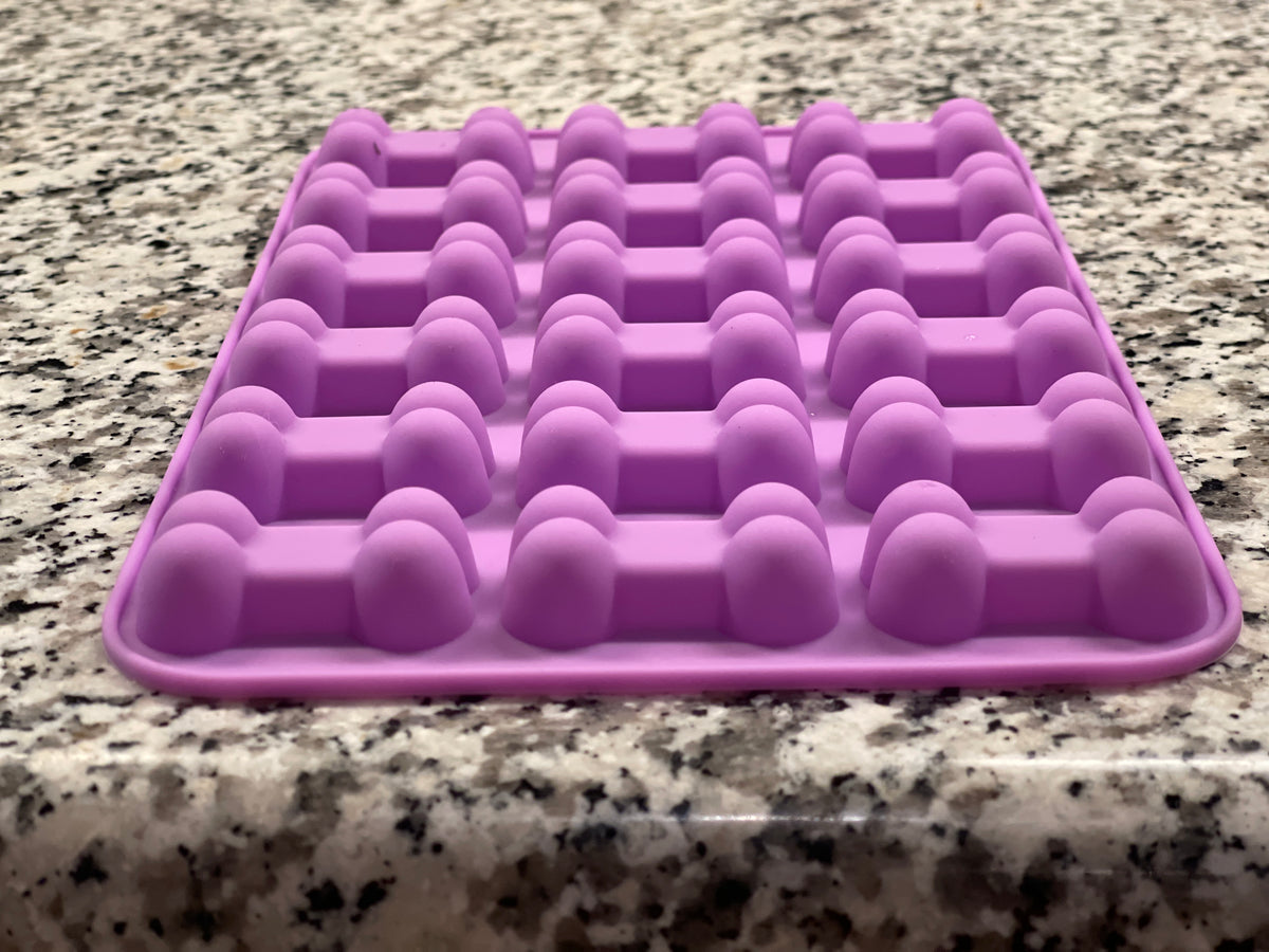Dogtastic Jelly Shots Silicone Mold Bone Shape 9"