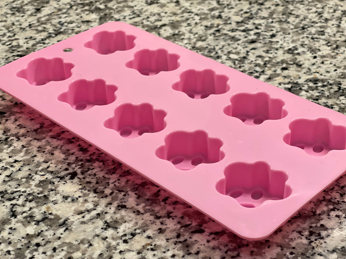 Dogtastic Jelly Shots Silicone Mold Paw Shape 8.5"