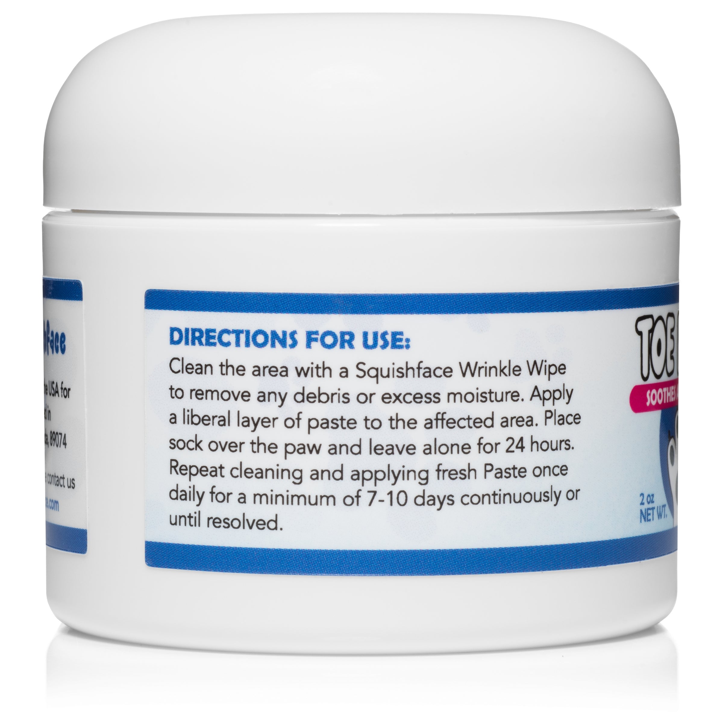 Squishface Toe Paste