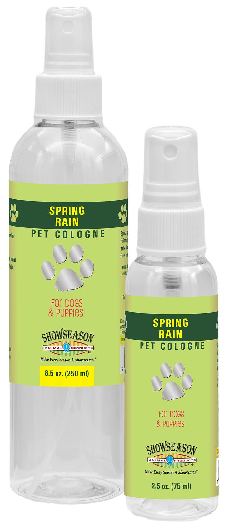 Showseason 2.5 oz. Spring Rain Pet Cologne
