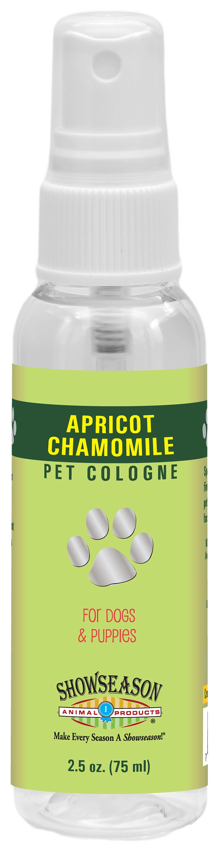 Showseason 2.5 oz. Apricot Chamomile Pet Cologne