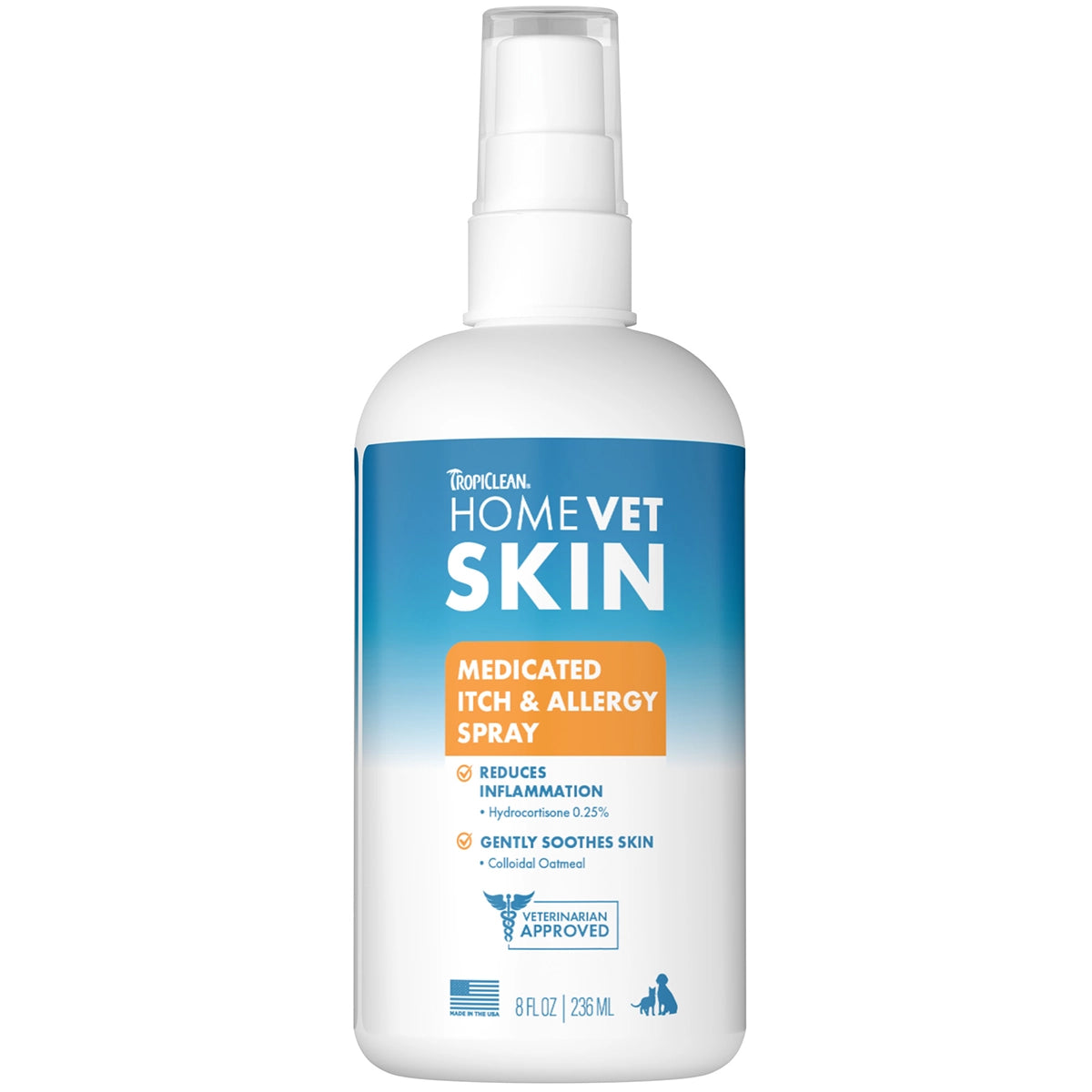 HomeVet Itch and Allergy Spray, 8oz