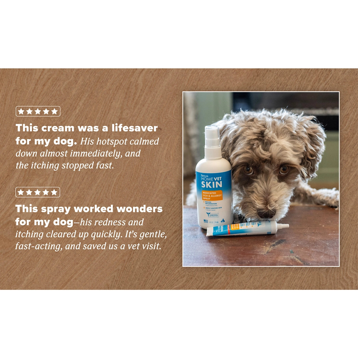 HomeVet Itch and Allergy Spray, 8oz