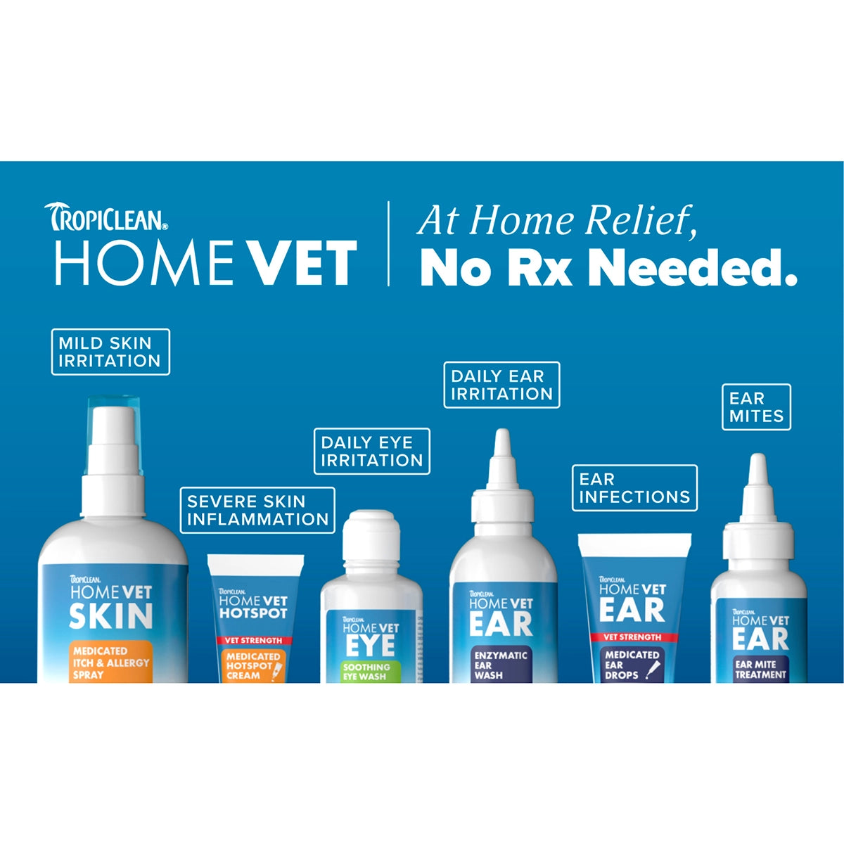 HomeVet Medicated Ear Drops, 2oz