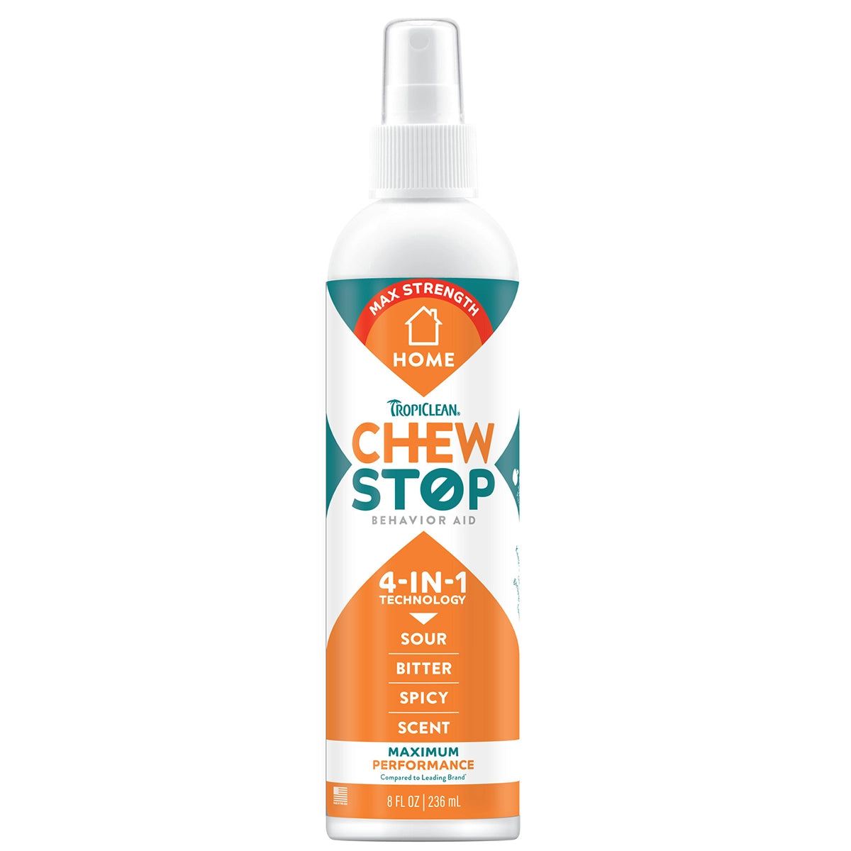 TropiClean Chew Stop Behavior Aid Home Spray, 8oz
