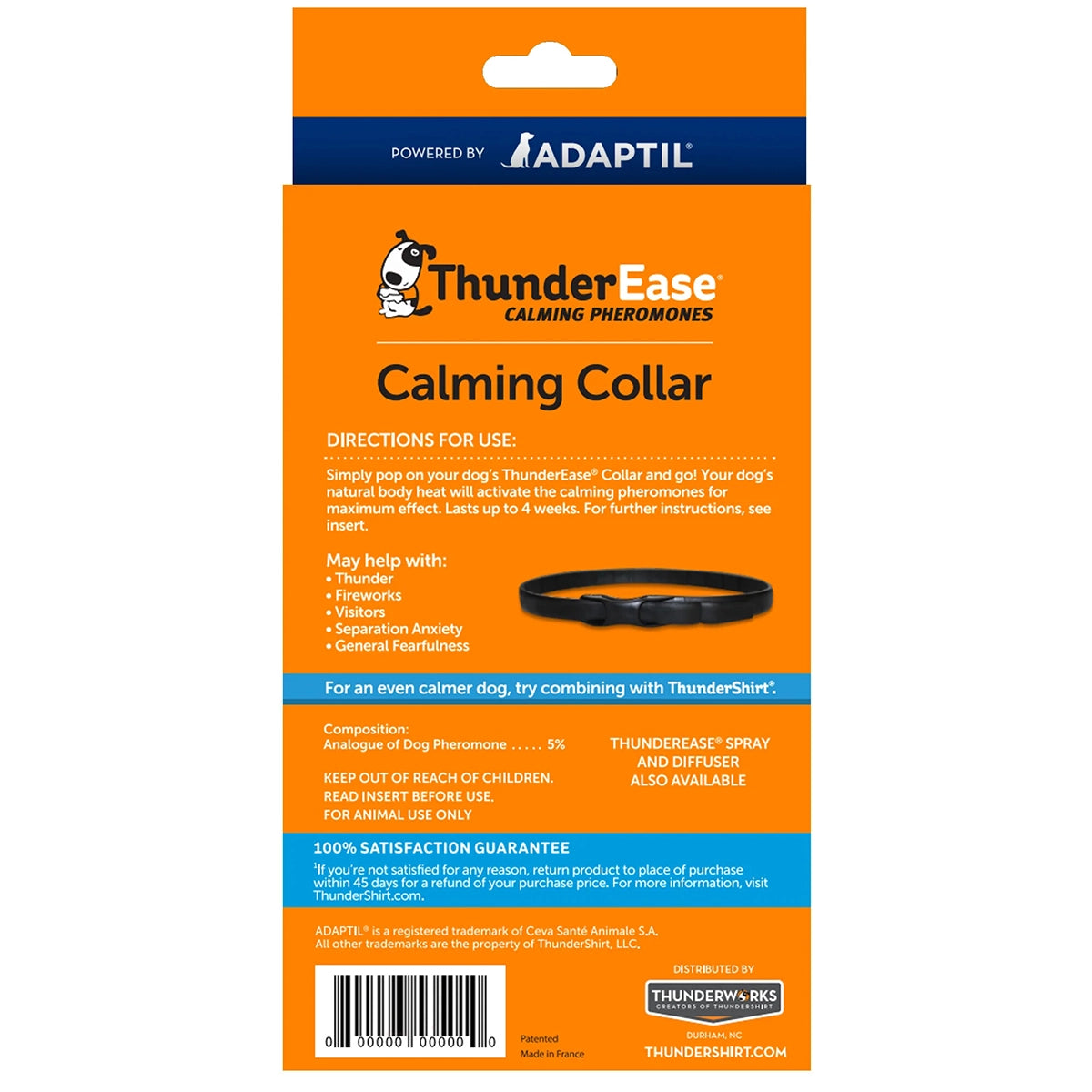 ThunderEase Dog Calming Collar L