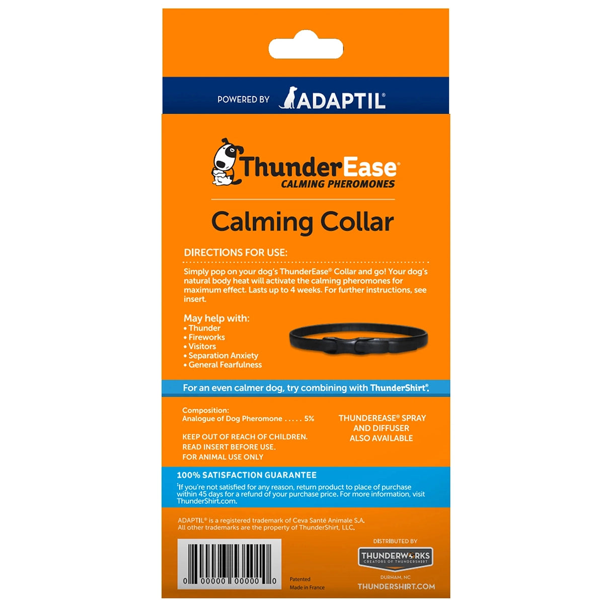 ThunderEase Dog Calming Collar S
