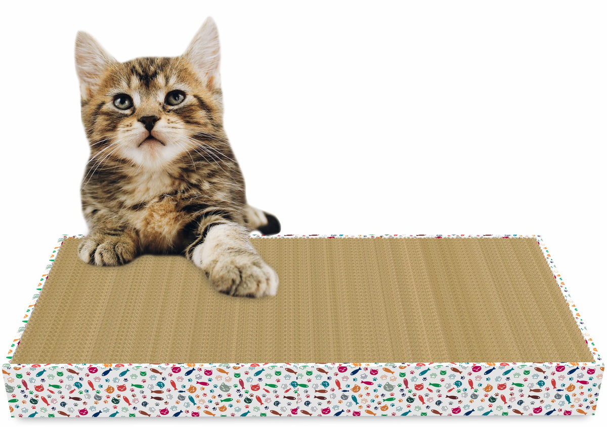 ThoozyPet Double Wide Tray Scratcher