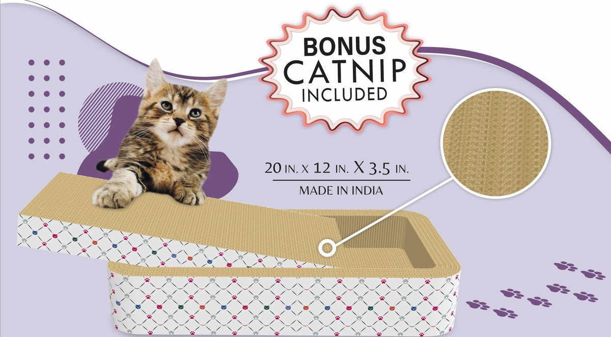 ThoozyPet Open Bed Cat Scratcher