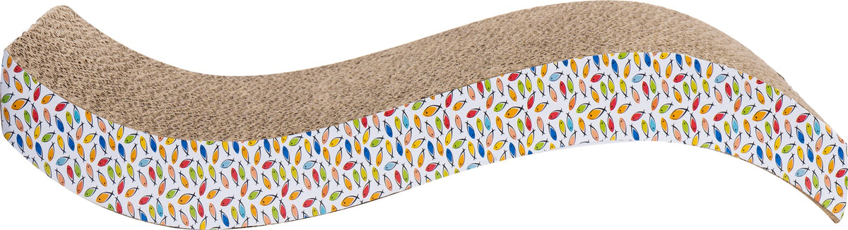ThoozyPet Shallow Wave Cat Scratcher