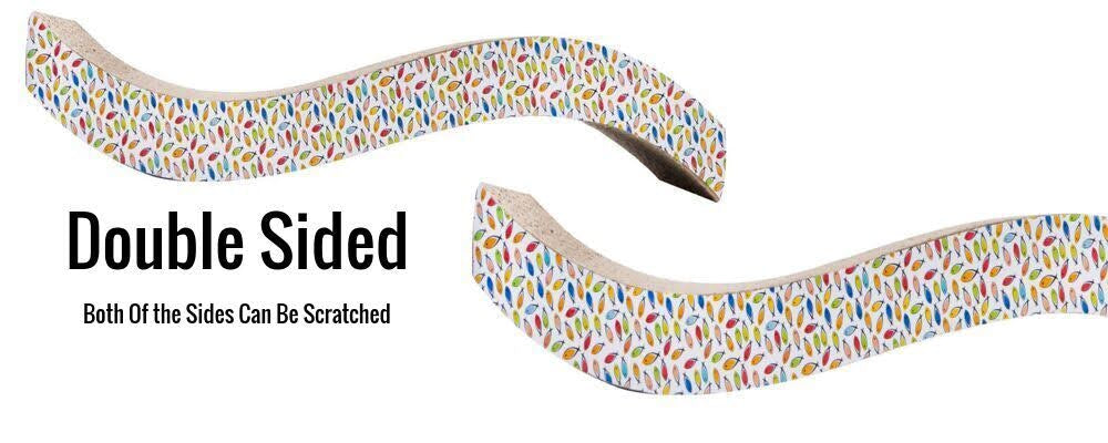 ThoozyPet Shallow Wave Cat Scratcher