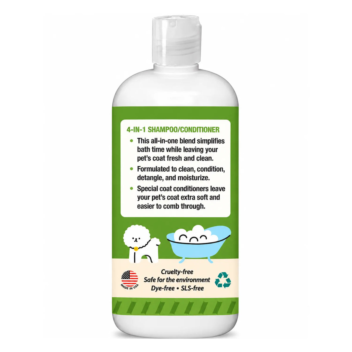 ThoozyPet 4-in-1 Shampoo/Conditioner White Tea & Pear 16oz