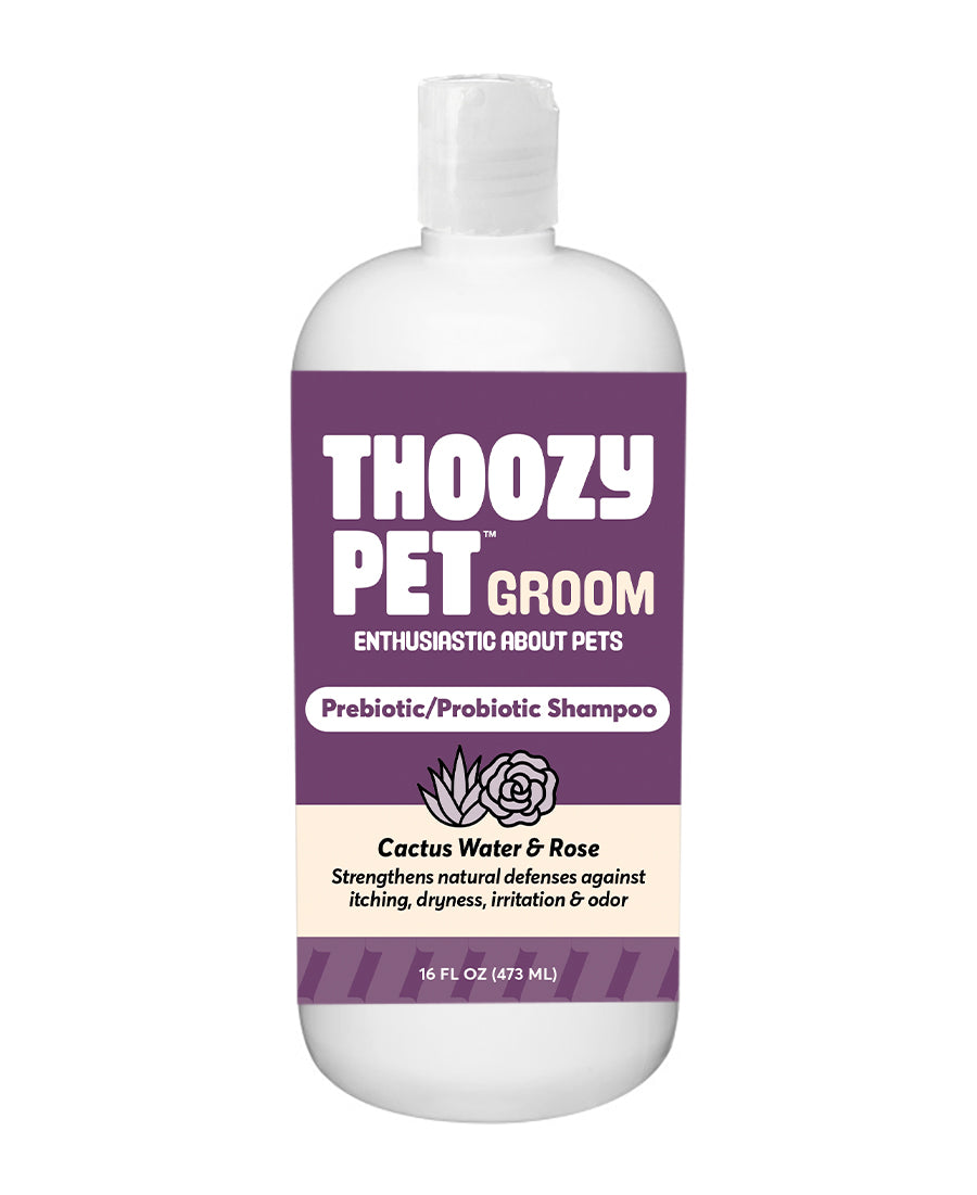 ThoozyPet Prebiotic/ Probiotic Shampoo Cactus Water & Rose 16oz