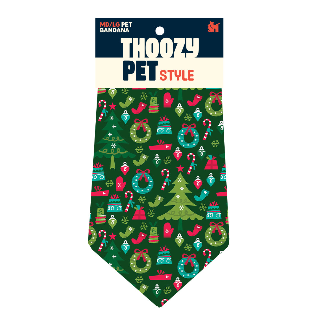 ThoozyPet Deck The Paws Bandana Medium / Large