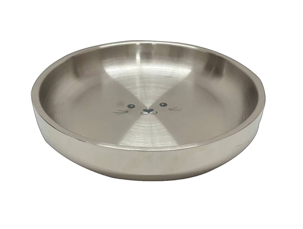 ThoozyPet Double Wall Insulated Cat Plate 6.6"