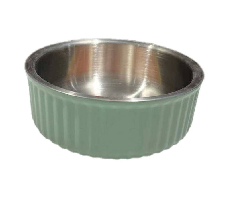 ThoozyPet Stripe Double Wall Bowl 40 oz