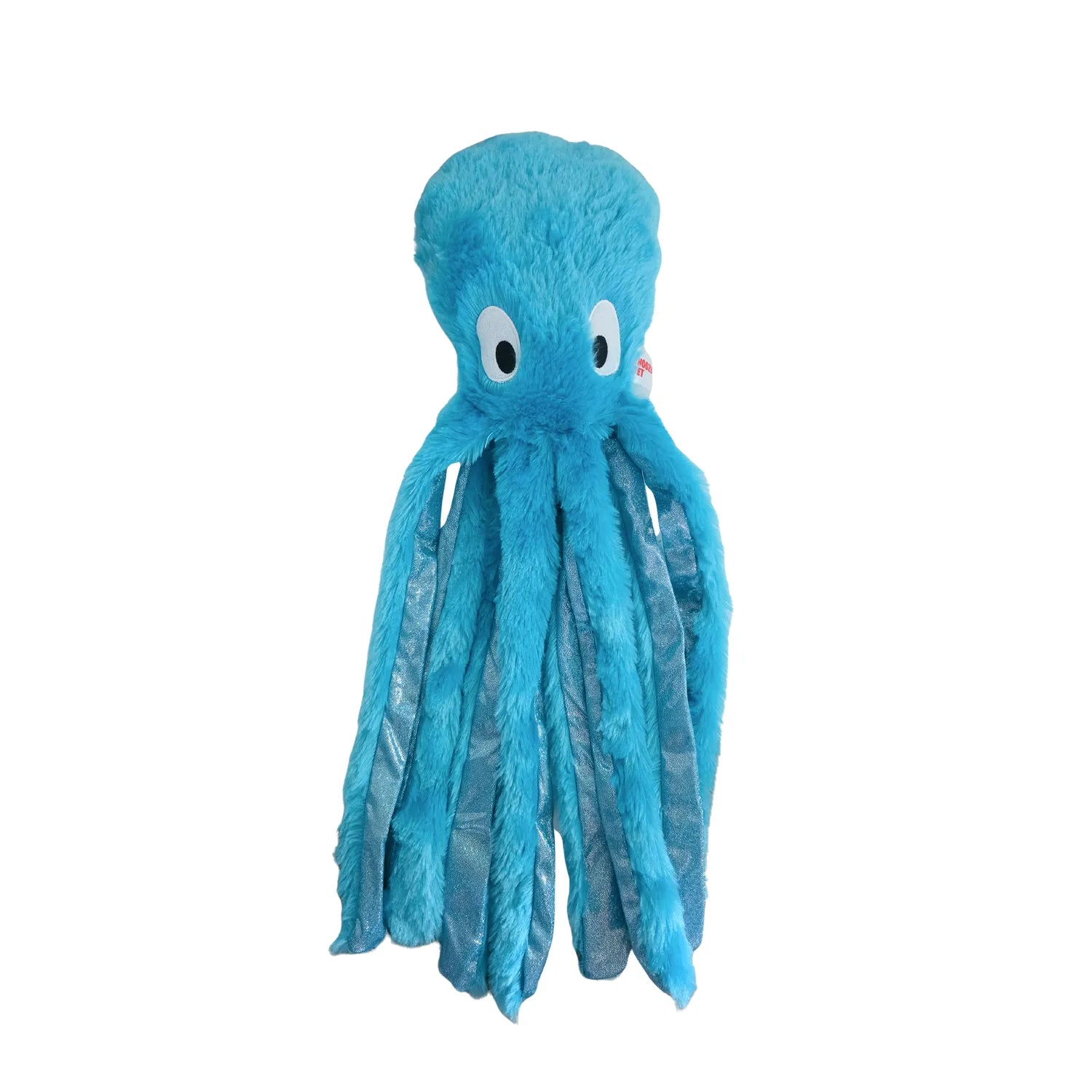 ThoozyPet Sea Life Octopus Plush Dog Toy Blue
