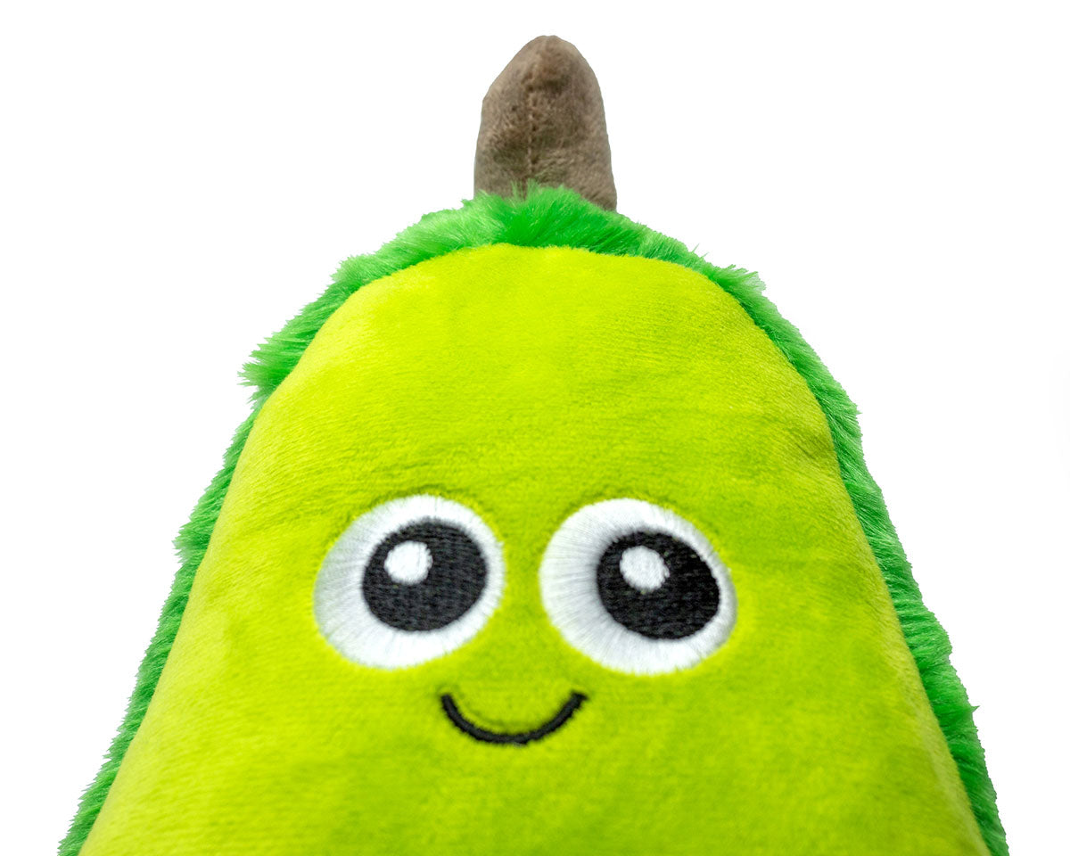 ThoozyPet Avocado Plush Dog Toy 11"
