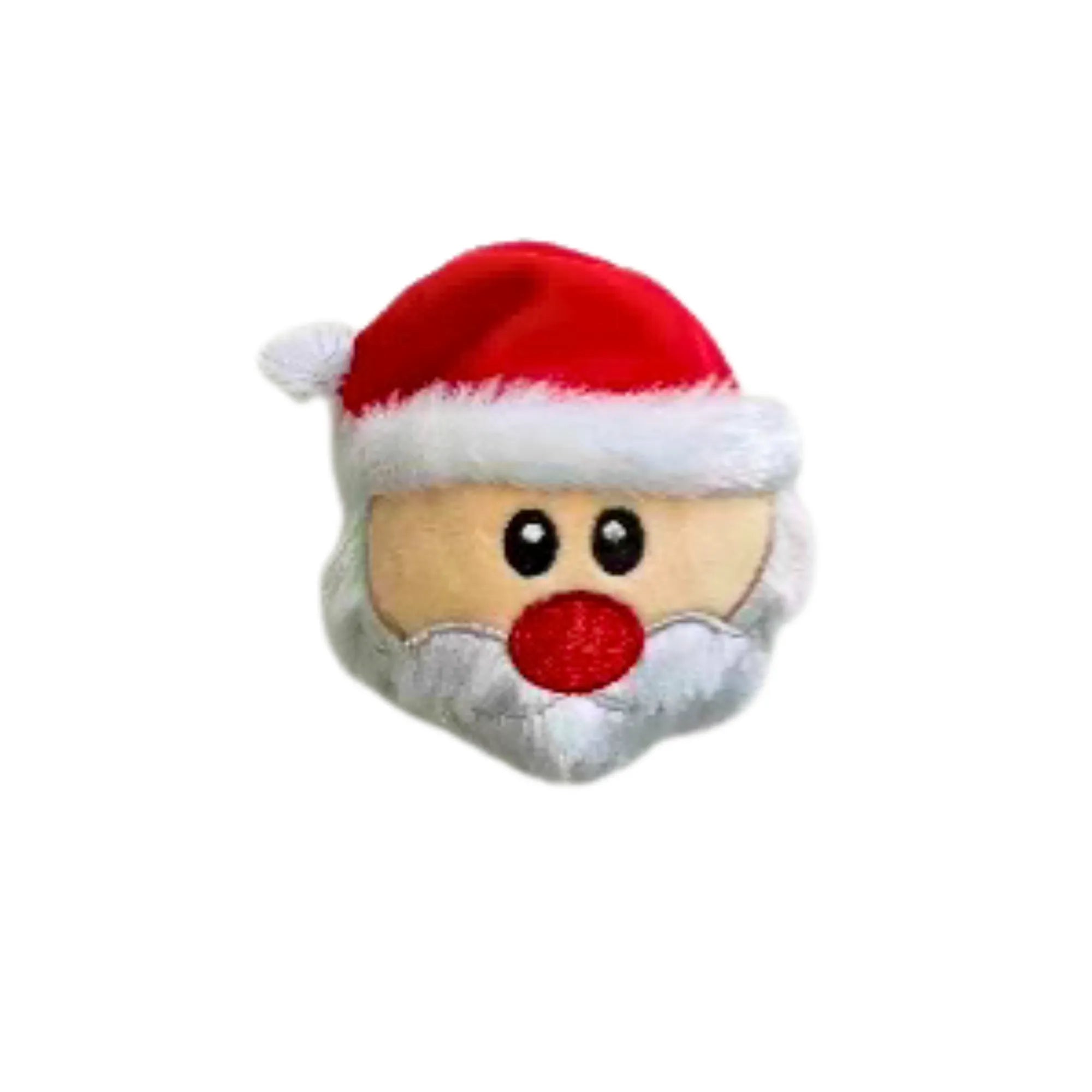 ThoozyPet Holiday Santa 4" Hide-A-Ball Dog Toy
