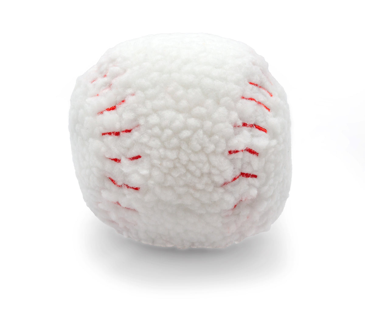 ThoozyPet Baseball Plush Dog Toy 4"