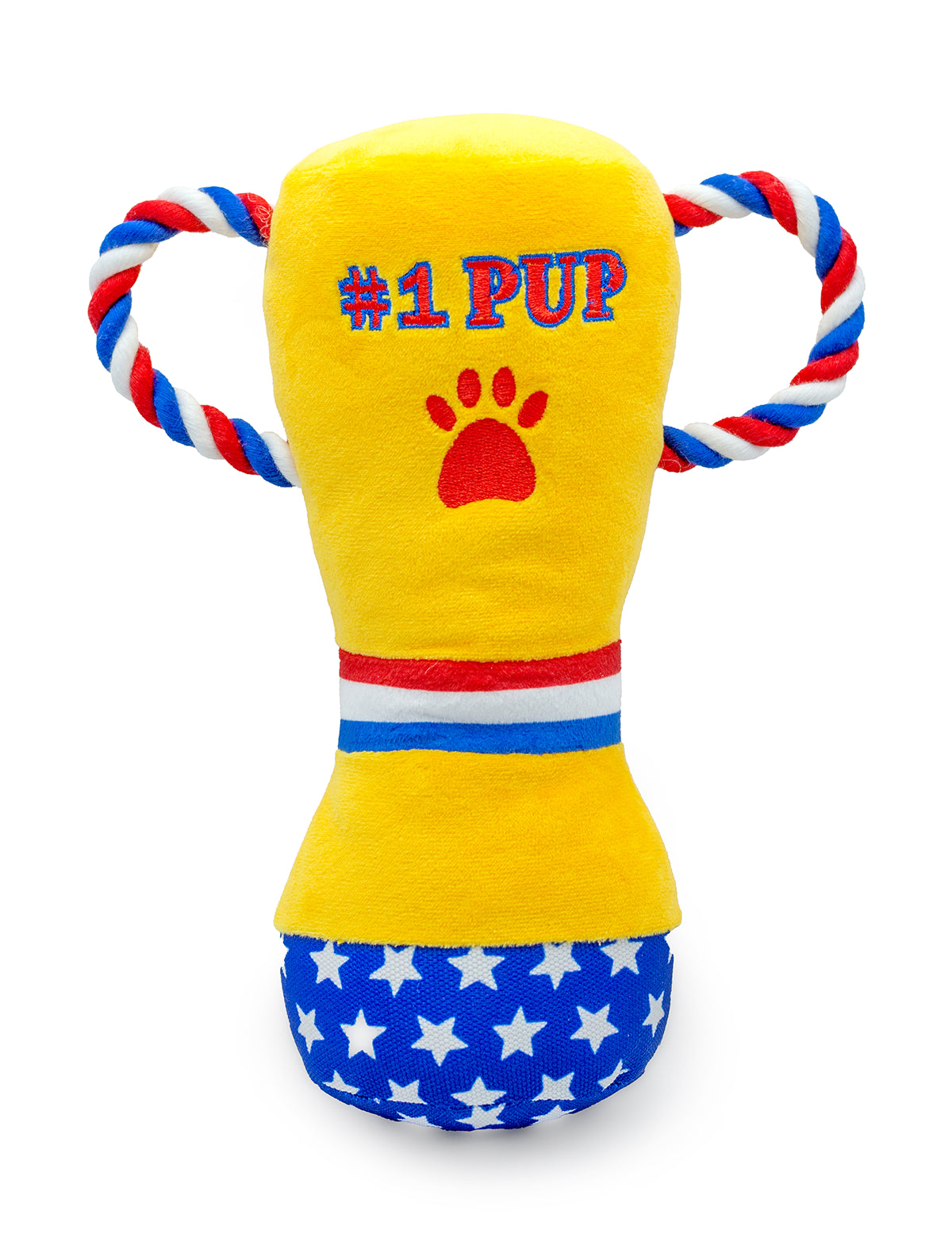 ThoozyPet #1 PUP Trophy Plush Dog Toy 9"