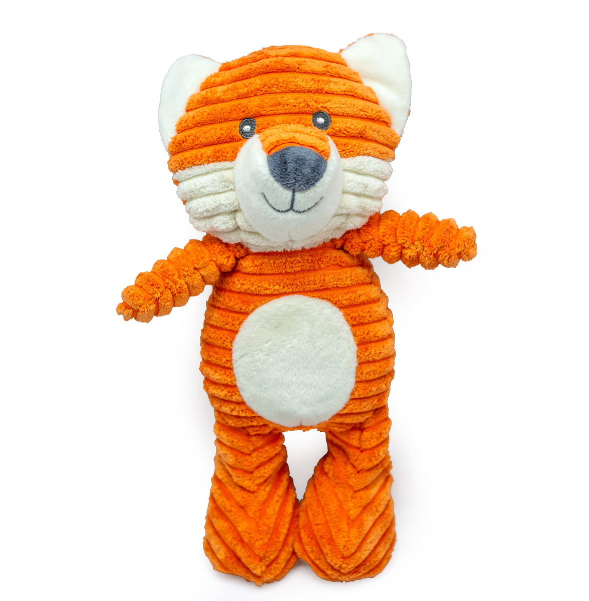 ThoozyPet Tuff & Cuddly Fox Plush Dog Toy 12.5"