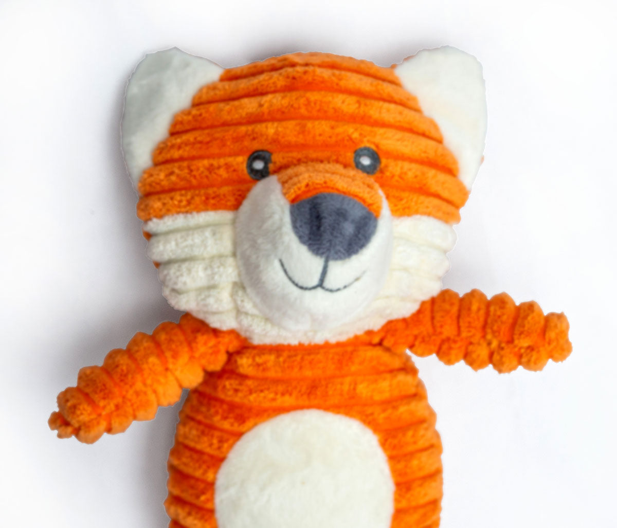 ThoozyPet Tuff & Cuddly Fox Plush Dog Toy 12.5"