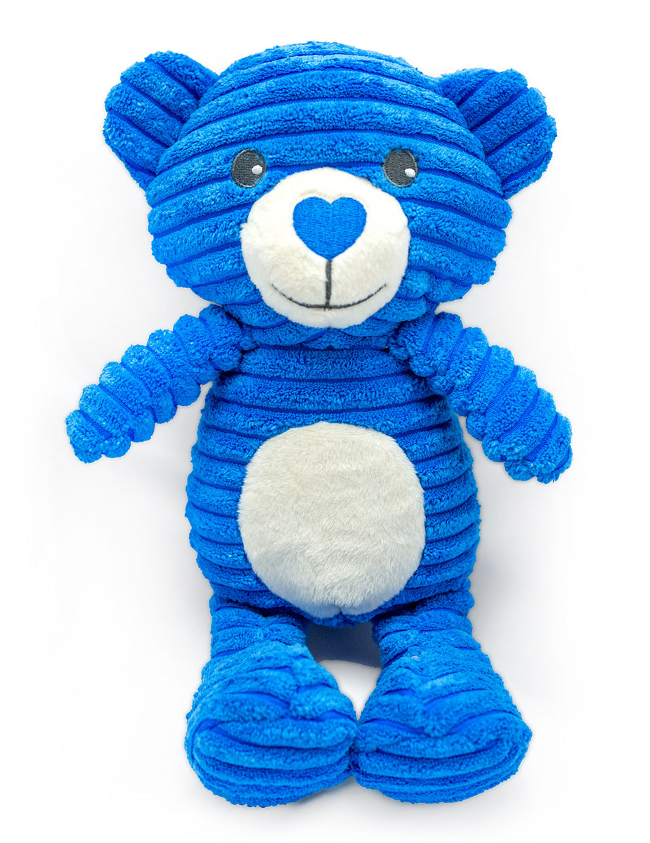 ThoozyPet Tuff & Cuddly Bear Plush Dog Toy 12.5"