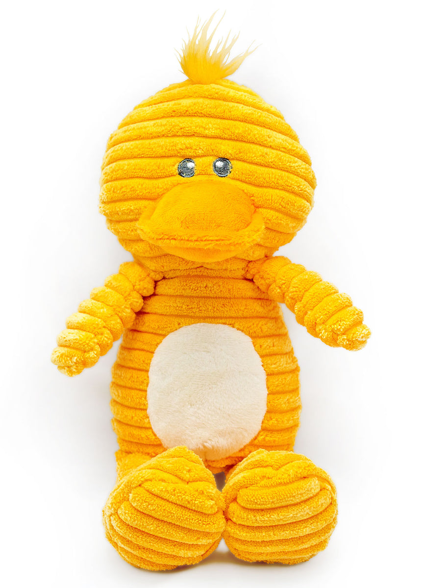 ThoozyPet Tuff & Cuddly Duck Plush Dog Toy 12.5"