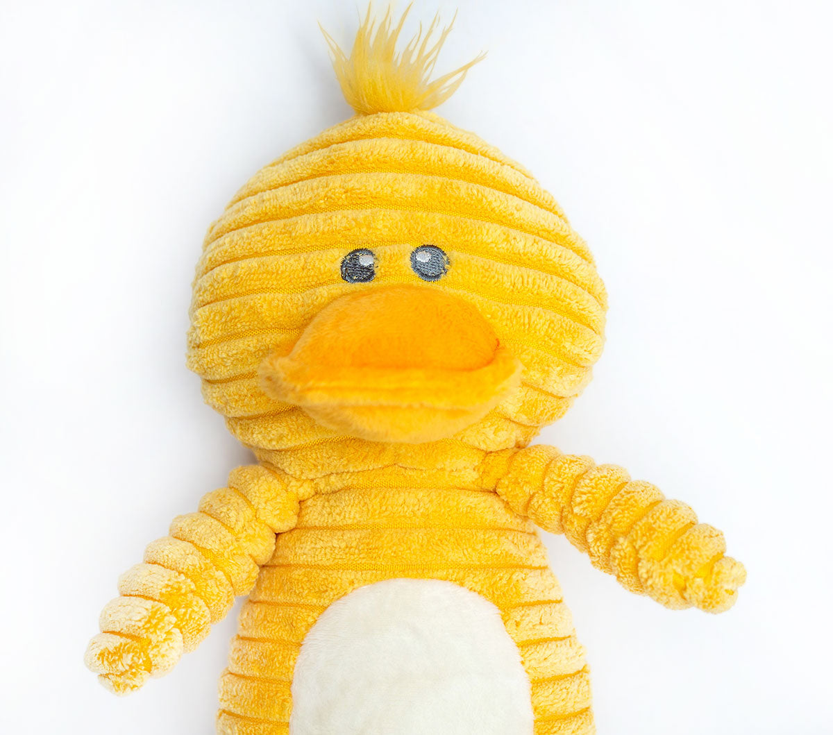 ThoozyPet Tuff & Cuddly Duck Plush Dog Toy 12.5"