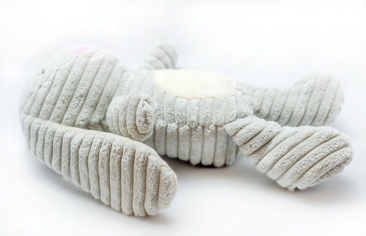 ThoozyPet Tuff & Cuddly Bunny Plush Dog Toy 12.5"