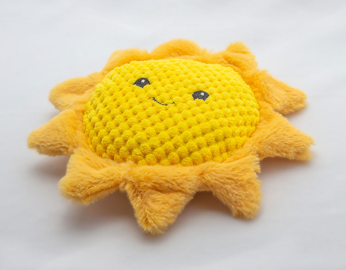 ThoozyPet Sun Plush Dog Toy 8"